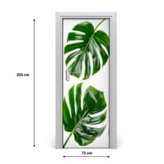 tulup.si Nalepka na vratih Monstera 75x205 cm