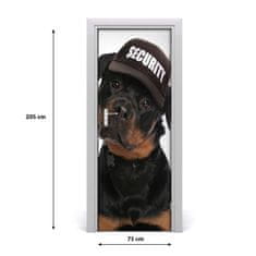 tulup.si Nalepka na vratih Rottweiler 75x205 cm