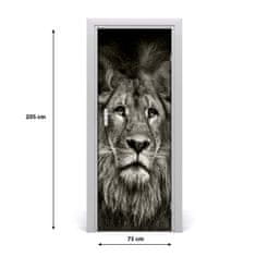 tulup.si Nalepka na vratih Lion 75x205 cm