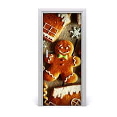 tulup.si Nalepka na vratih Gingerbreads 85x205 cm