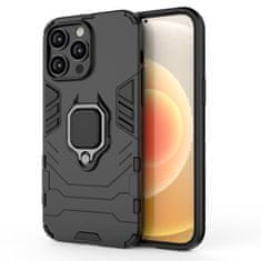 MG Ring Armor ovitek za iPhone 14 Pro Max, črna