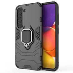 MG Ring Armor ovitek za Samsung Galaxy A04s, črna