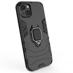 MG Ring Armor ovitek za iPhone 14, črna