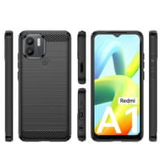 MG Carbon ovitek za Xiaomi Redmi A1 Plus, črna