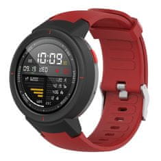 BStrap Silicone pašček za Xiaomi Amazfit Verge, red