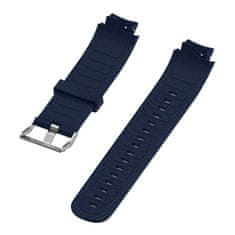 BStrap Silicone pašček za Xiaomi Amazfit Verge, dark blue