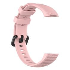 BStrap Silicone Line pašček za Honor Band 4, pink