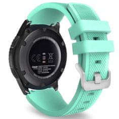 BStrap Silicone Sport pašček za Samsung Gear S3, teal