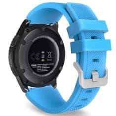 BStrap Silicone Sport pašček za Samsung Galaxy Watch 3 45mm, light blue