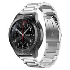 BStrap Stainless Steel pašček za Samsung Gear S3, silver