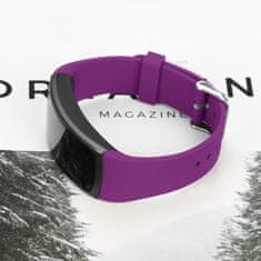 BStrap Silicone Land pašček za Samsung Gear Fit 2, dark purple