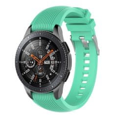 BStrap Silicone Davis pašček za Samsung Gear S3, teal