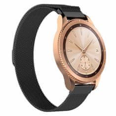 BStrap Milanese pašček za Samsung Galaxy Watch 42mm, black