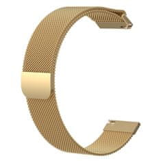 BStrap Milanese pašček za Samsung Galaxy Watch 42mm, gold