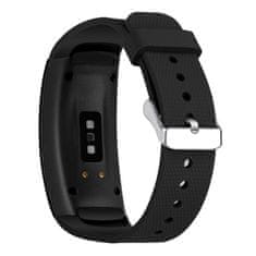 BStrap Silicone Land pašček za Samsung Gear Fit 2, black