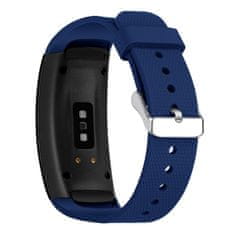 BStrap Silicone Land pašček za Samsung Gear Fit 2, dark blue