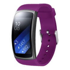 BStrap Silicone Land pašček za Samsung Gear Fit 2, dark purple