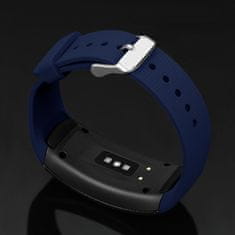 BStrap Silicone Land pašček za Samsung Gear Fit 2, dark blue