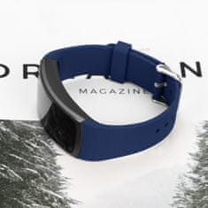 BStrap Silicone Land pašček za Samsung Gear Fit 2, dark blue