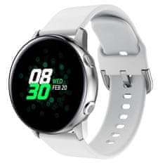 BStrap Silicone V2 pašček za Huawei Watch GT2 42mm, white