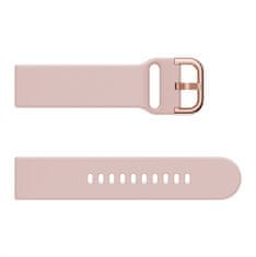 BStrap Silicone pašček za Samsung Galaxy Watch Active 2 40/44mm, sand pink