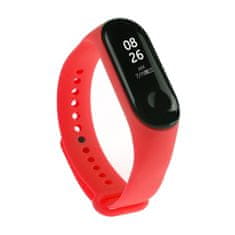 BStrap Silicone pašček za Xiaomi Mi Band 3/4, red