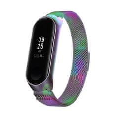 BStrap Milanese (Small) pašček za Xiaomi Mi Band 3/4, rainbow