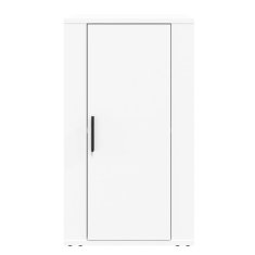 Vidaxl Komoda bela 40x33x70 cm inženirski les