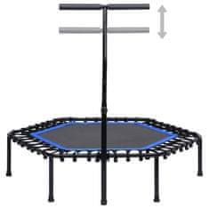 Greatstore Fitnes trampolin z ročajem 122 cm