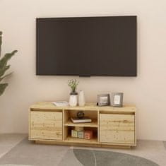 Greatstore TV omarica, 110x30x40 cm, jelov les