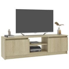 Vidaxl TV omarica sonoma hrast 120x30x35,5 cm iverna plošča