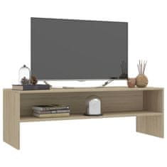 Vidaxl TV omarica sonoma hrast 120x40x40 cm iverna plošča