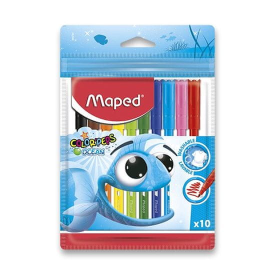 Maped Otroški markerji Color'Peps Ocean 10 barv