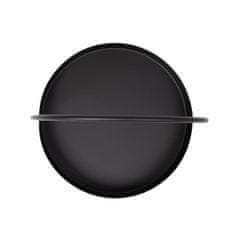Homla Kovinski pladenj SPES črne barve 26,5x24,9x25,1 cm