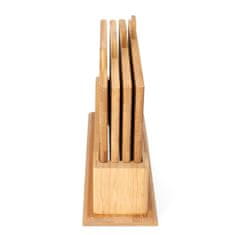 Homla BAMBOU bambusova deska, 4 kosi. 22x16 cm
