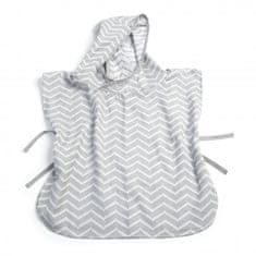 KipKep Muslin PONCHO M Silver Grey