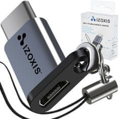 Izoxis USB-C - USB micro B 2.0 adapter