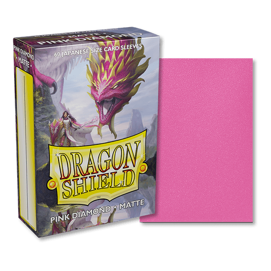 Dragon Shield DS60J Matte - Pink Diamond - ovitki za kartice