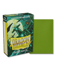 Dragon Shield DS60J Matte - olivna barva - ovitki za kartice