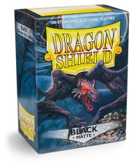 Dragon Shield DS100 Matte - Črna - ovitki za kartice