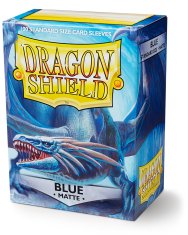 Dragon Shield DS100 Matte - modra - ovitki za kartice