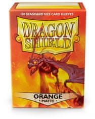 Dragon Shield DS100 Matte - oranžna - ovitki za kartice