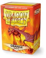 Dragon Shield DS100 Matte - oranžna - ovitki za kartice