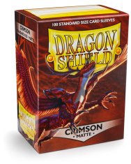 Dragon Shield DS100 Matte - Crimson - ovitki za kartice