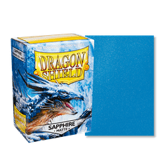 Dragon Shield DS100 Matte - Sapphire - ovitki za kartice