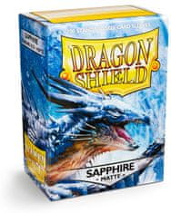 Dragon Shield DS100 Matte - Sapphire - ovitki za kartice