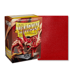 Dragon Shield DS100 Matte - Rubin - ovitki za kartice