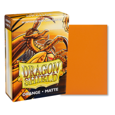 Dragon Shield DS60J Matte - oranžna - ovitki za kartice