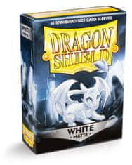 Dragon Shield DS60 Matte - Bela - ovitki za kartice