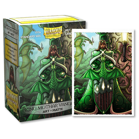 Dragon Shield Art Sleeves Matte - King Mothar Vanguard: Portrait - Ovitki za kartice